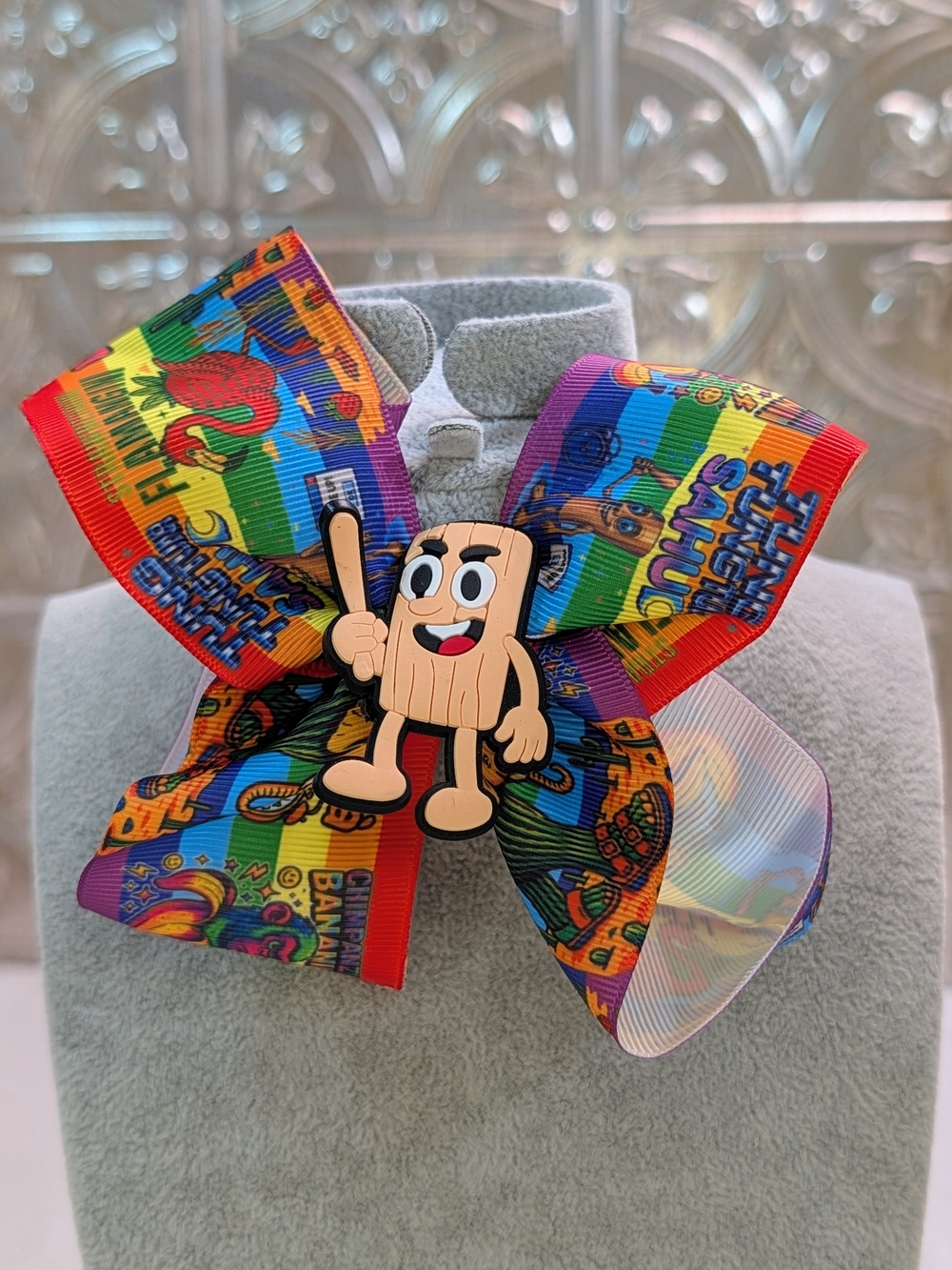 Size Medium Kids Brain Rot Hairbow